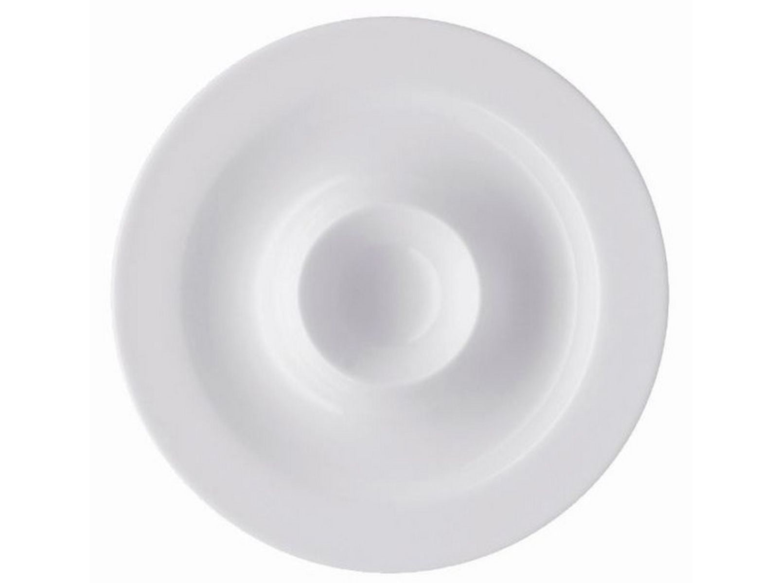 Rosenthal Jade Weiss Eierbecher mit Ablage 13 cm