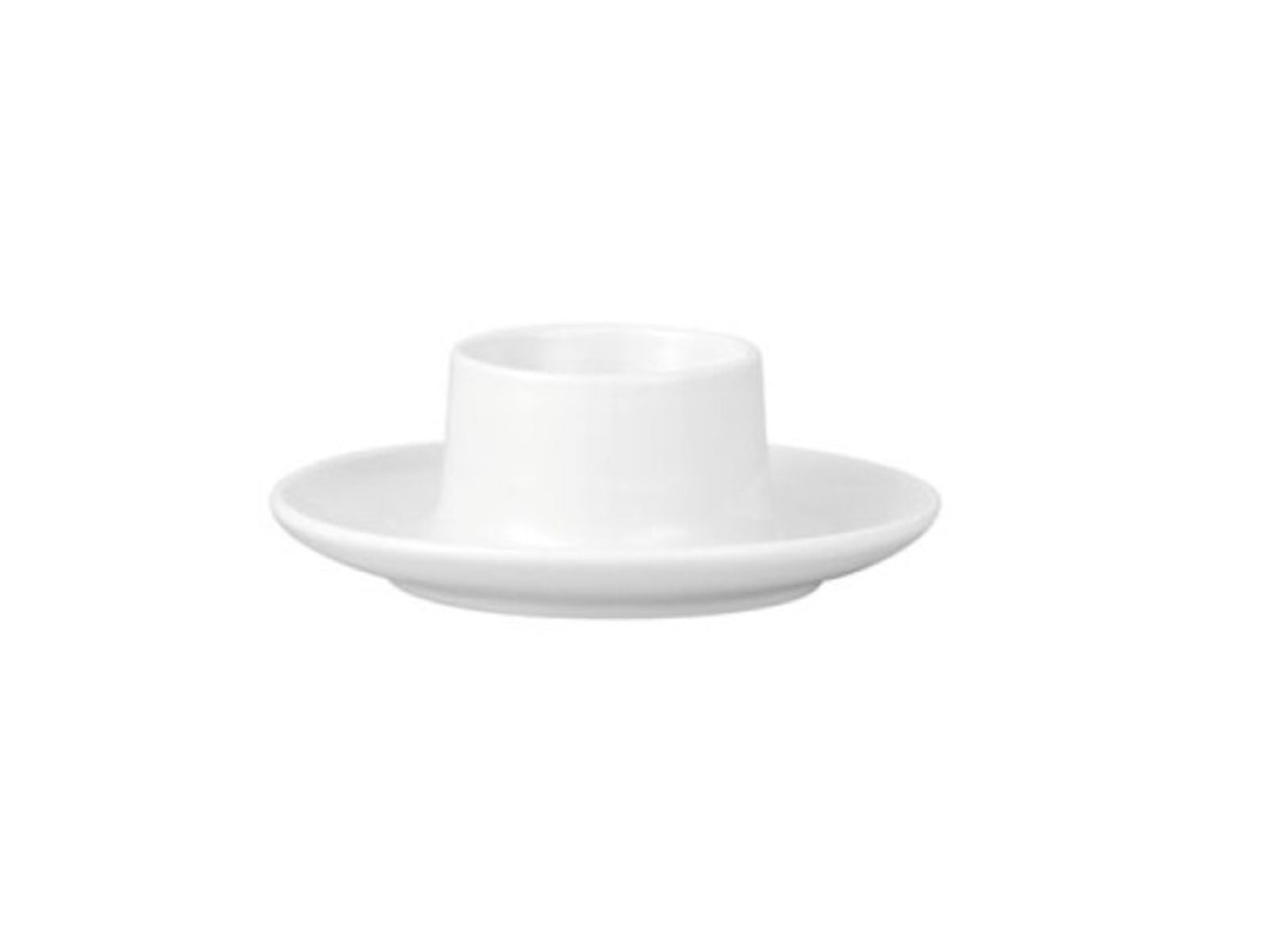 Rosenthal TAC Gropius Weiss Eierbecher m. Ablage