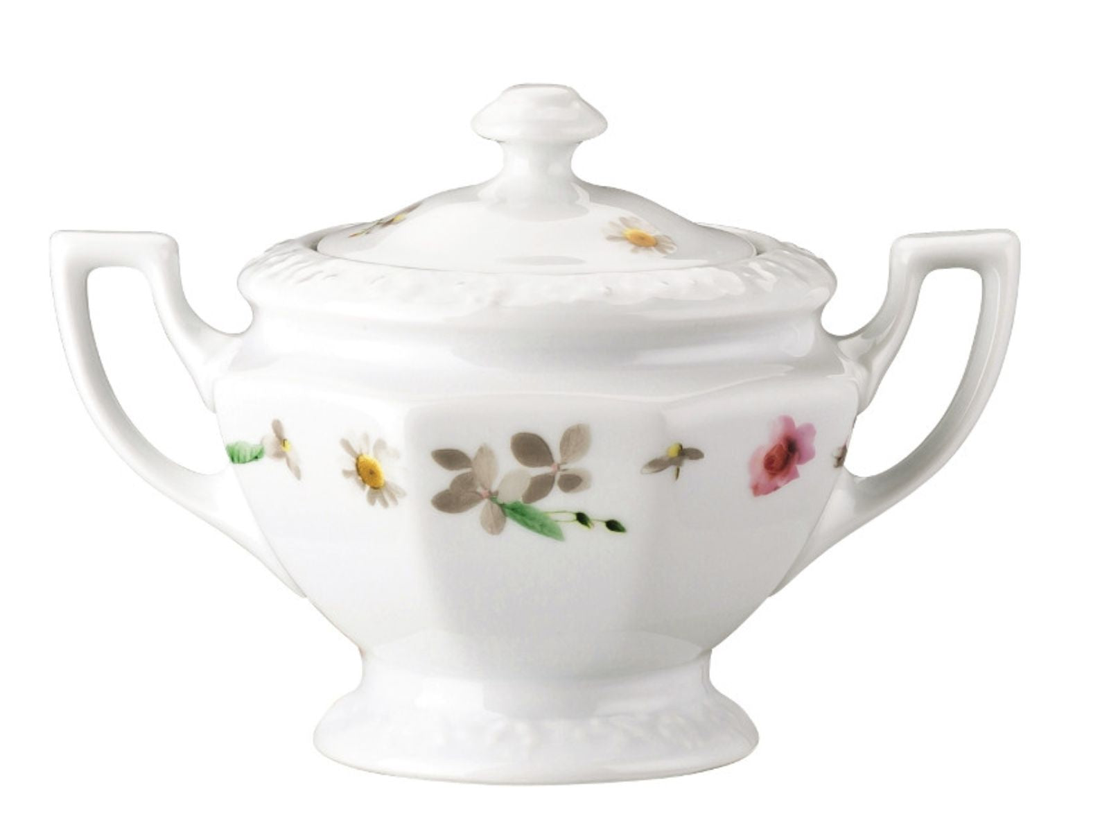 Rosenthal Maria Pink Rose Zuckerdose 0,27 l Freisteller