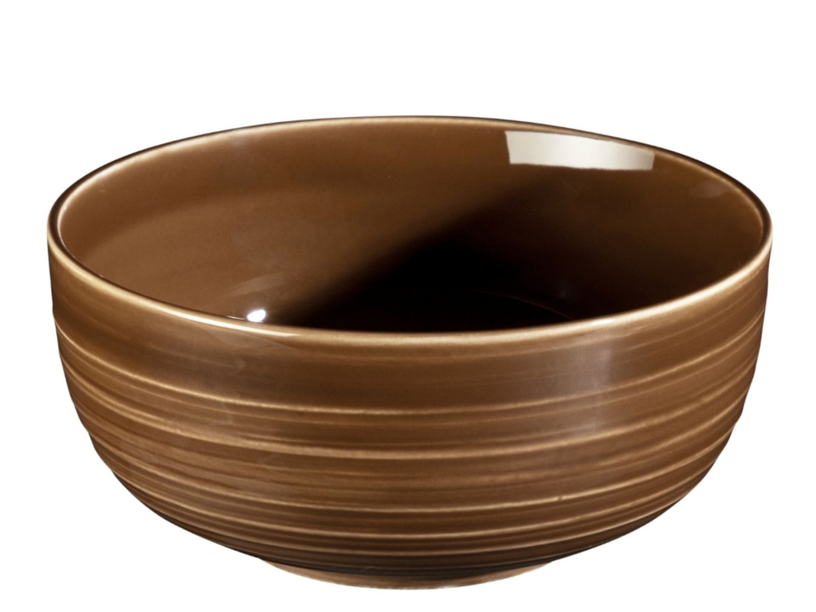 Seltmann Weiden Terra Erdbraun uni Müslischale 15 cm Freisteller