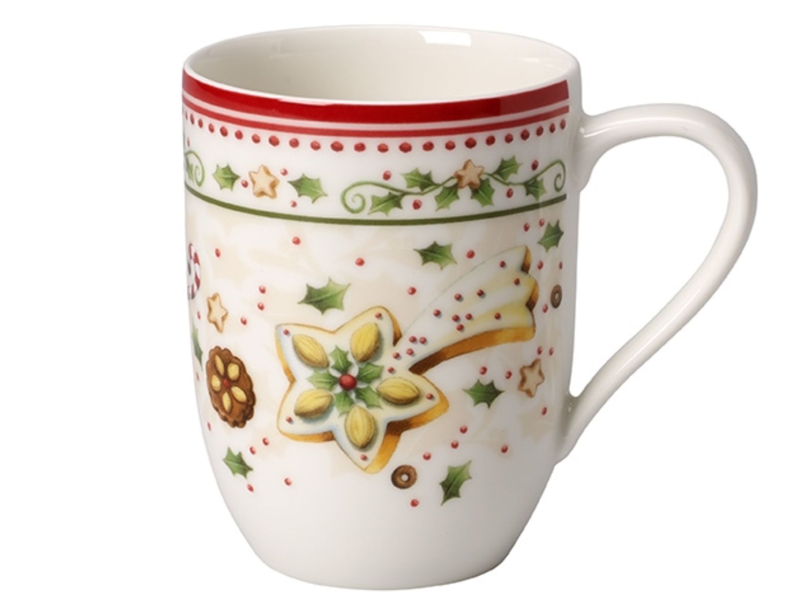 Villeroy & Boch Winter Bakery Delight Becher mit Henkel Sternsch.
