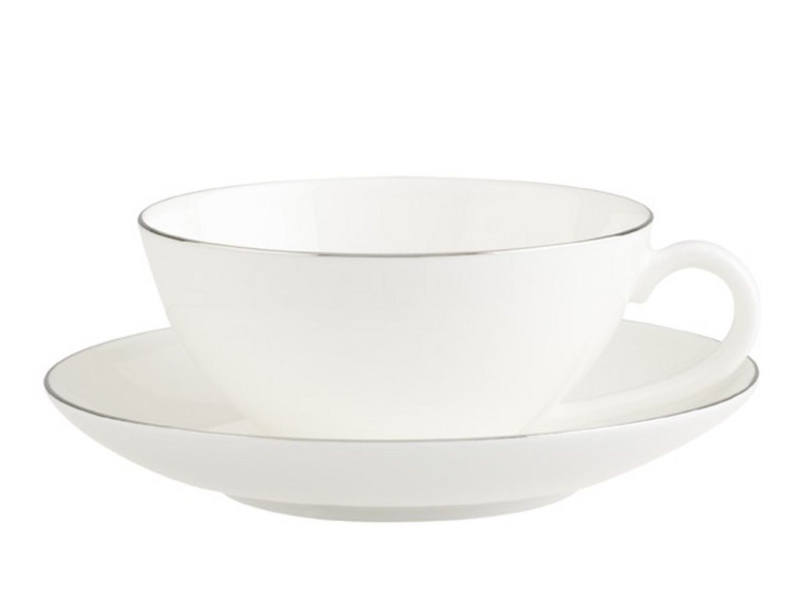Villeroy & Boch Anmut Platinum No.1 Teetasse mit Untertasse 2tlg
