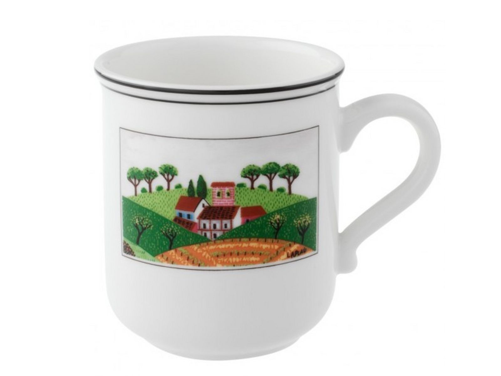 Villeroy & Boch Design Naif Becher mit Henkel Dörfchen 0,3 l