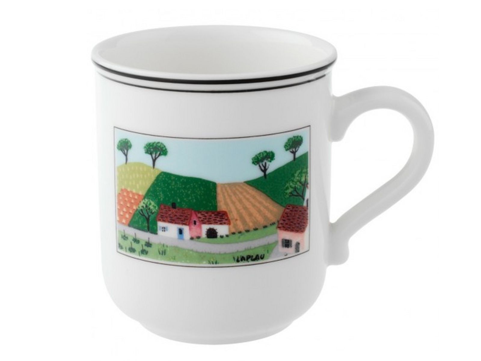 Villeroy & Boch Design Naif Becher mit Henkel Dorfstrasse 0,3 l