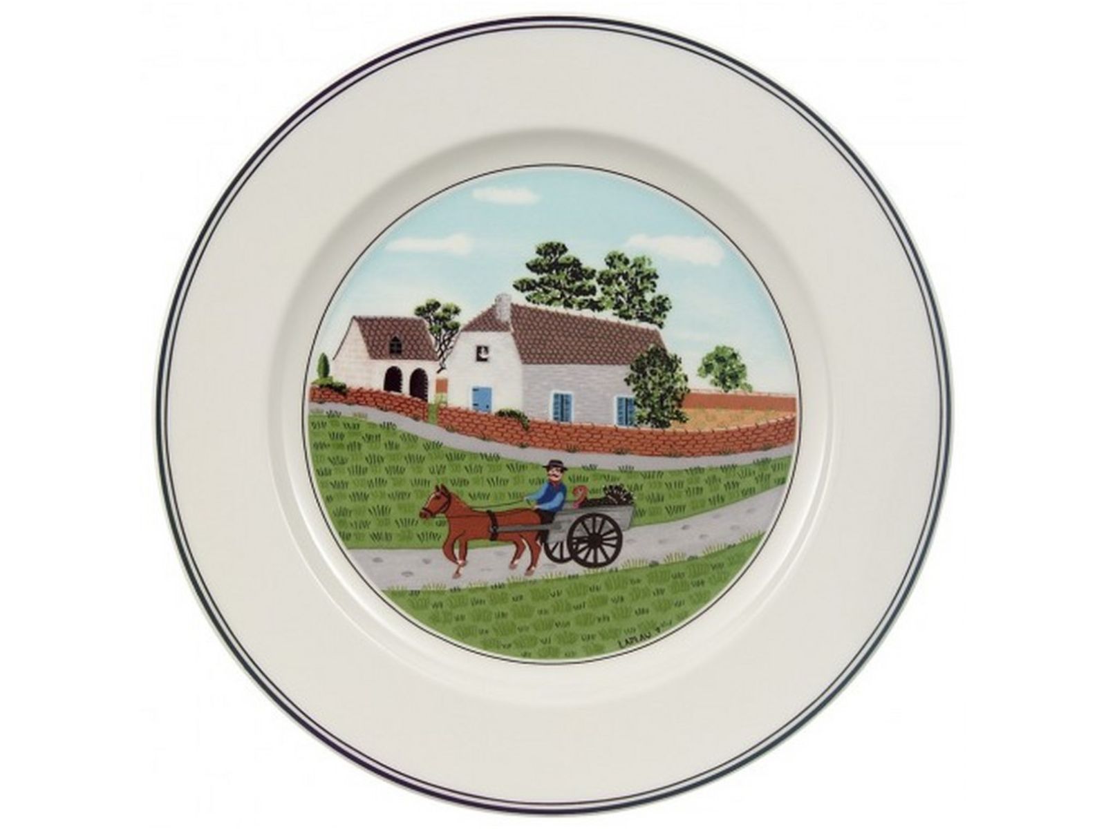 Villeroy & Boch Design Naif Frühstücksteller Bauer 21 cm
