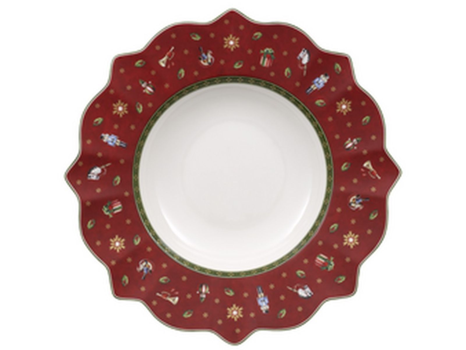 Villeroy & Boch Toy's Delight Suppenteller rot 26 cm