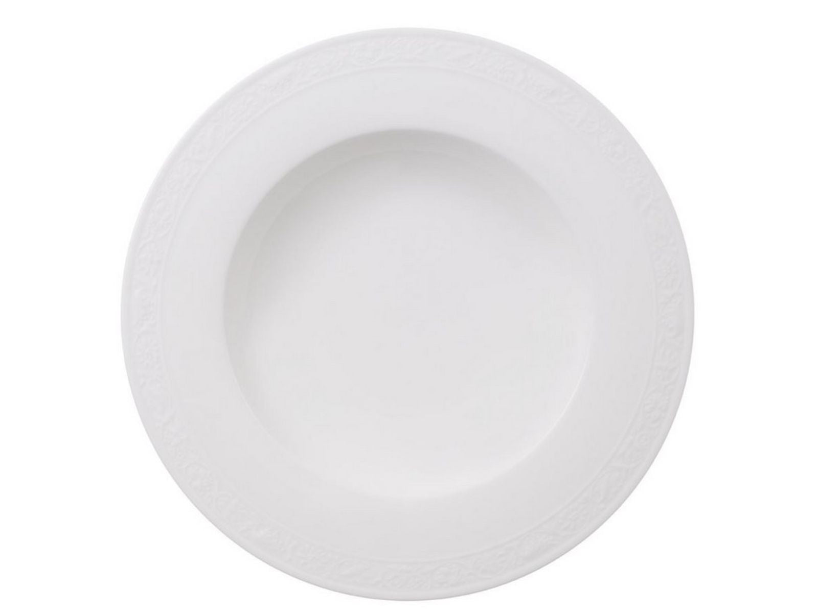 Villeroy & Boch White Pearl Suppenteller 24 cm