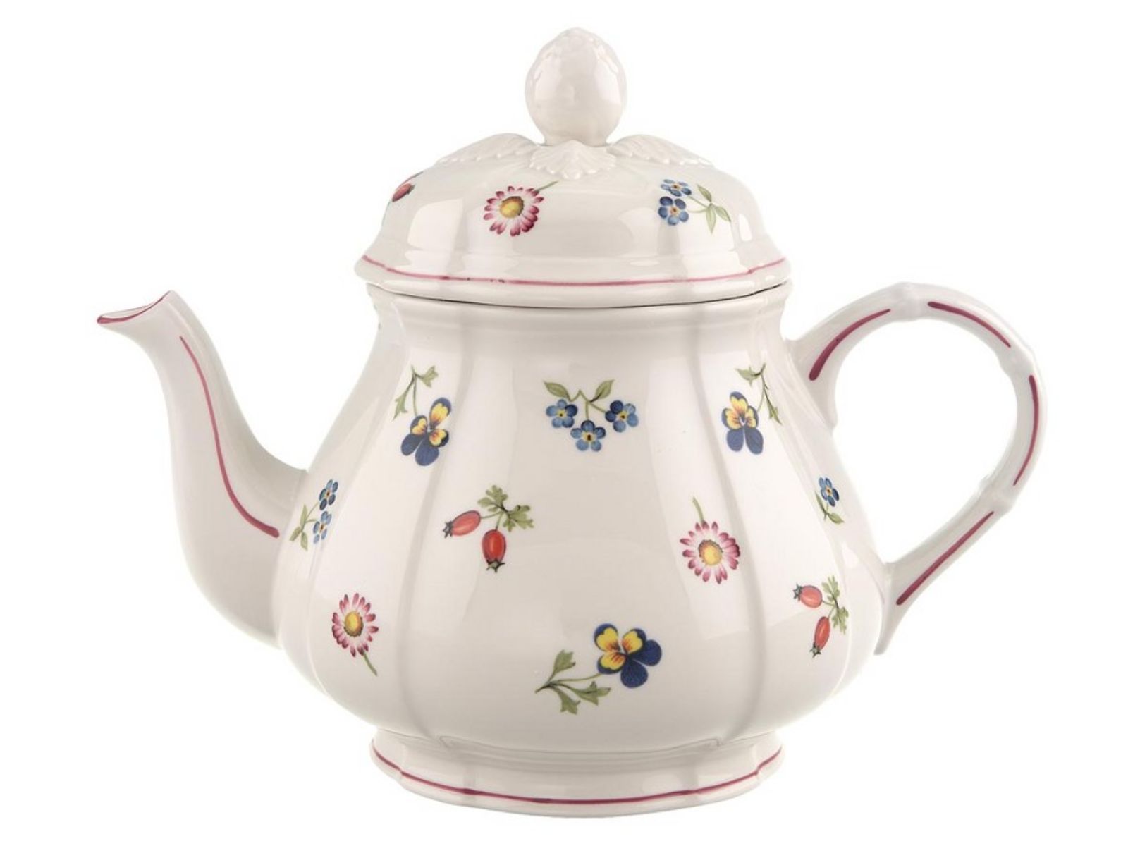 Villeroy & Boch Petite Fleur Teekanne für 6 Personen 1 l