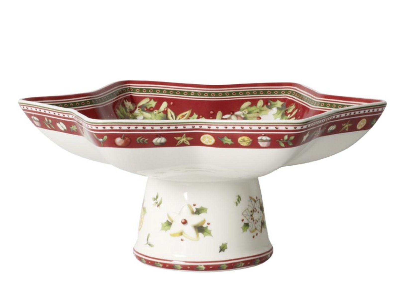 Villeroy & Boch Winter Bakery Delight Sternenschale auf Fuss
