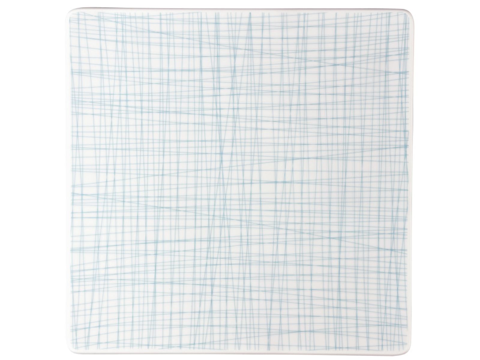Rosenthal Mesh Line Aqua Teller quadratisch flach 31 cm