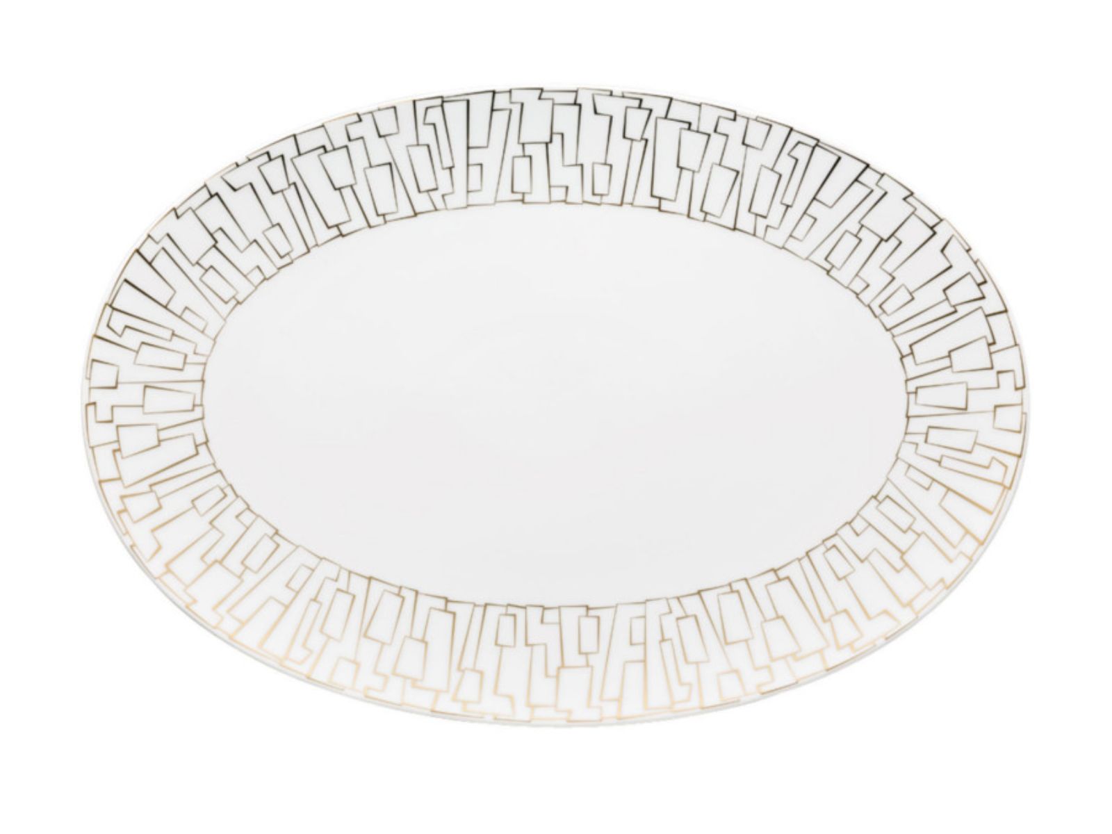 Rosenthal TAC Gropius Skin Gold Platte 25 cm