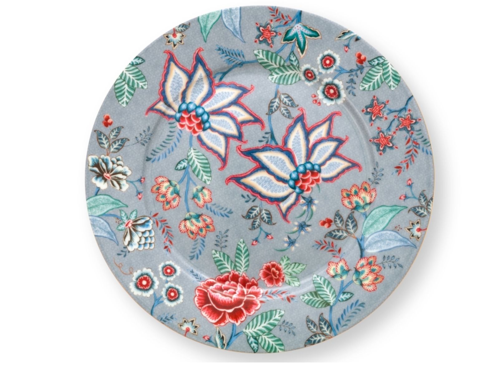 PIP STUDIO Flower Festival Platzteller Light Blue 32 cm