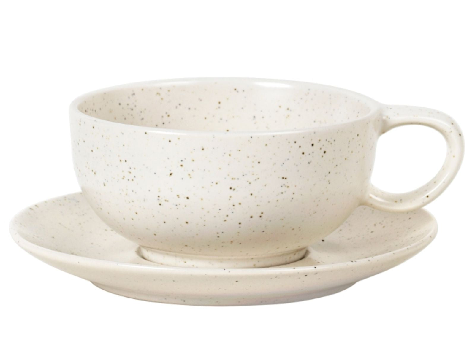 Broste Copenhagen NORDIC VANILLA Tasse mit Untertasse 0,25 l