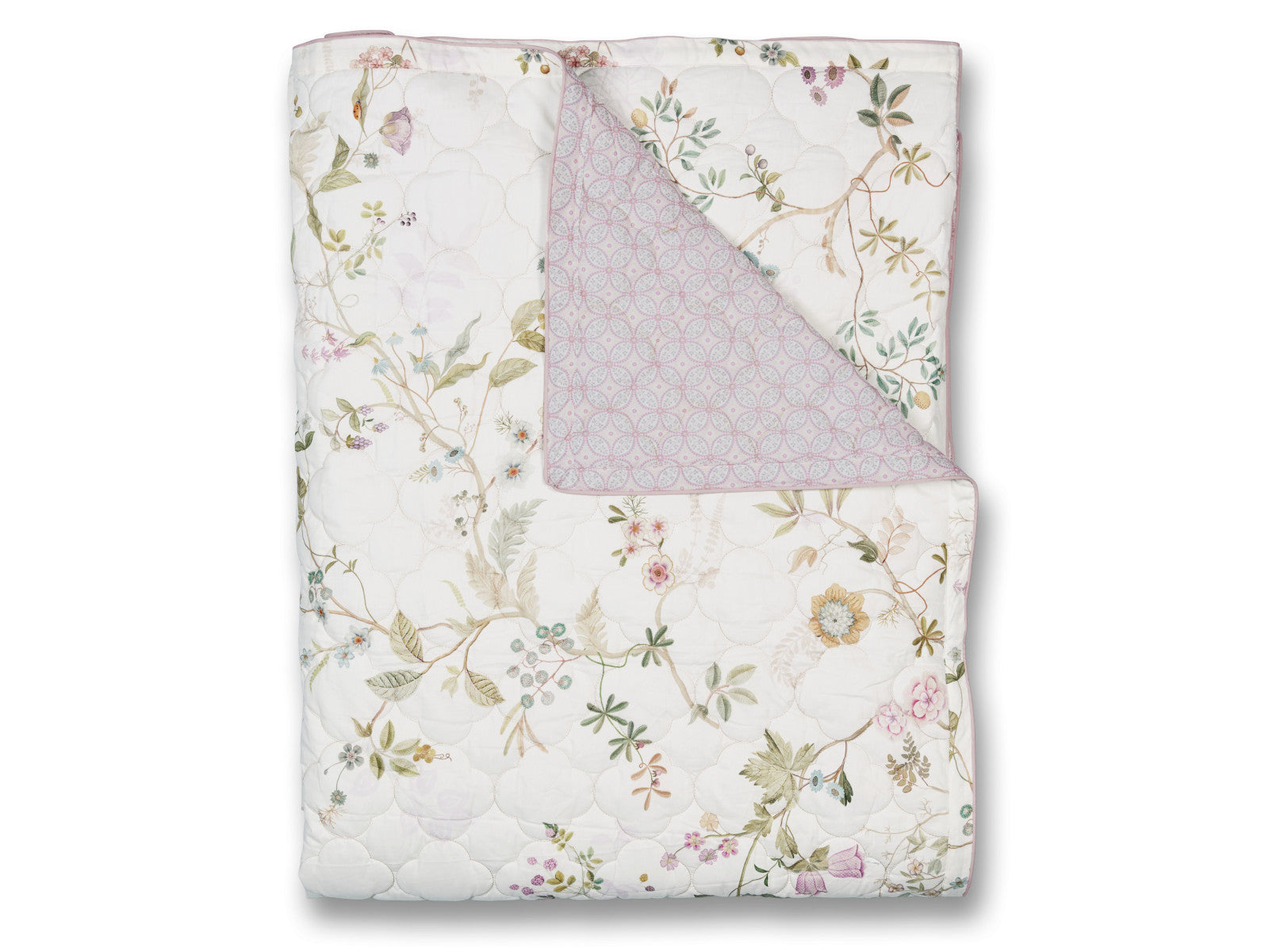 Pip Studio Bustani Decke weiß 220x260cm (1 Stück) Freisteller 