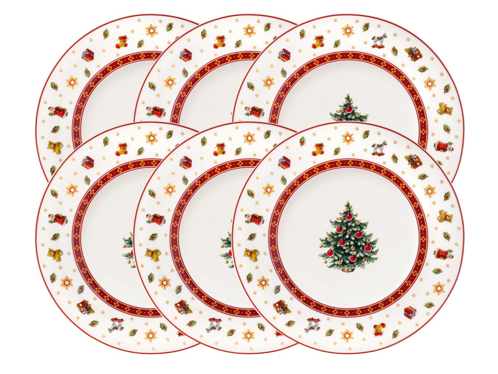 Villeroy & Boch Toy's Delight Specials Frühstücksteller 21,5cm Set6 Freisteller