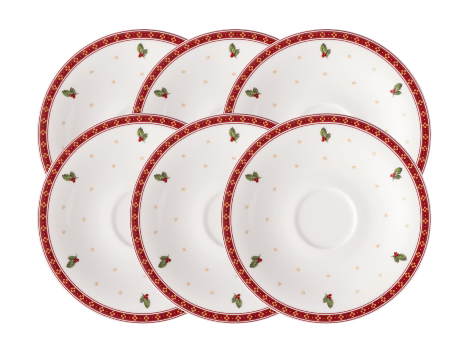 Toy's Delight Specials Kaffee-Untertasse weiß 16,7cm Set6 Freisteller