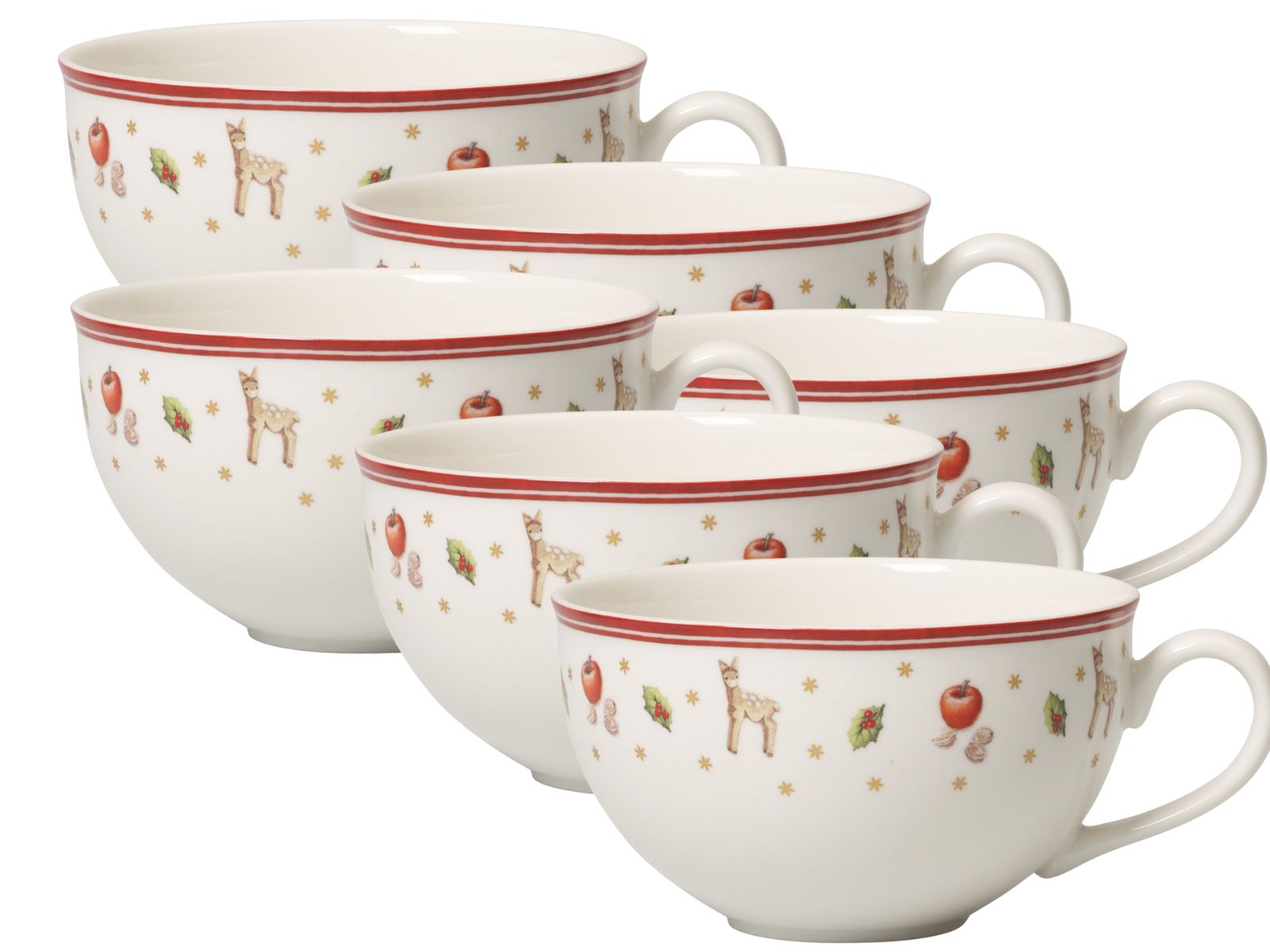 Villeroy & Boch Toy's Delight Milchkaffee-Obertasse 0,3 l Set6 Freisteller