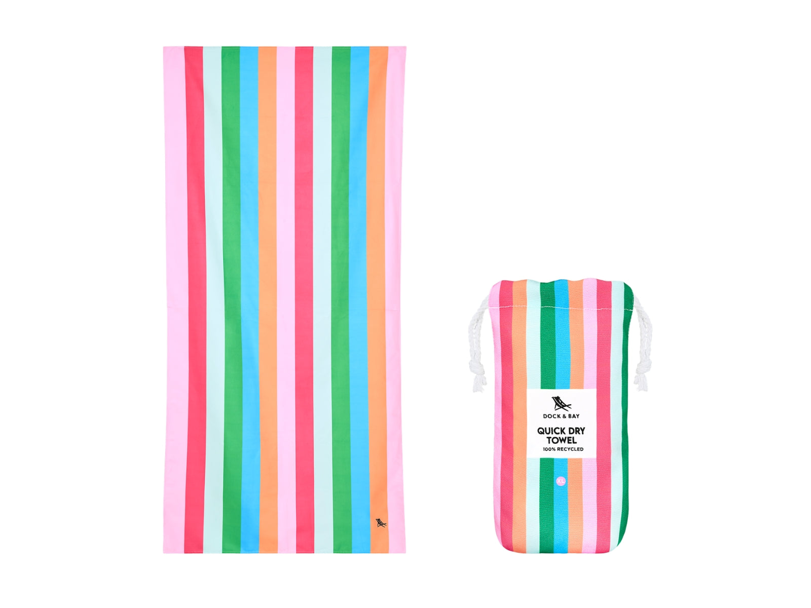 Dock & Bay Beach Towel XL Tutti Frutti 200x90cm - Produktbild 2