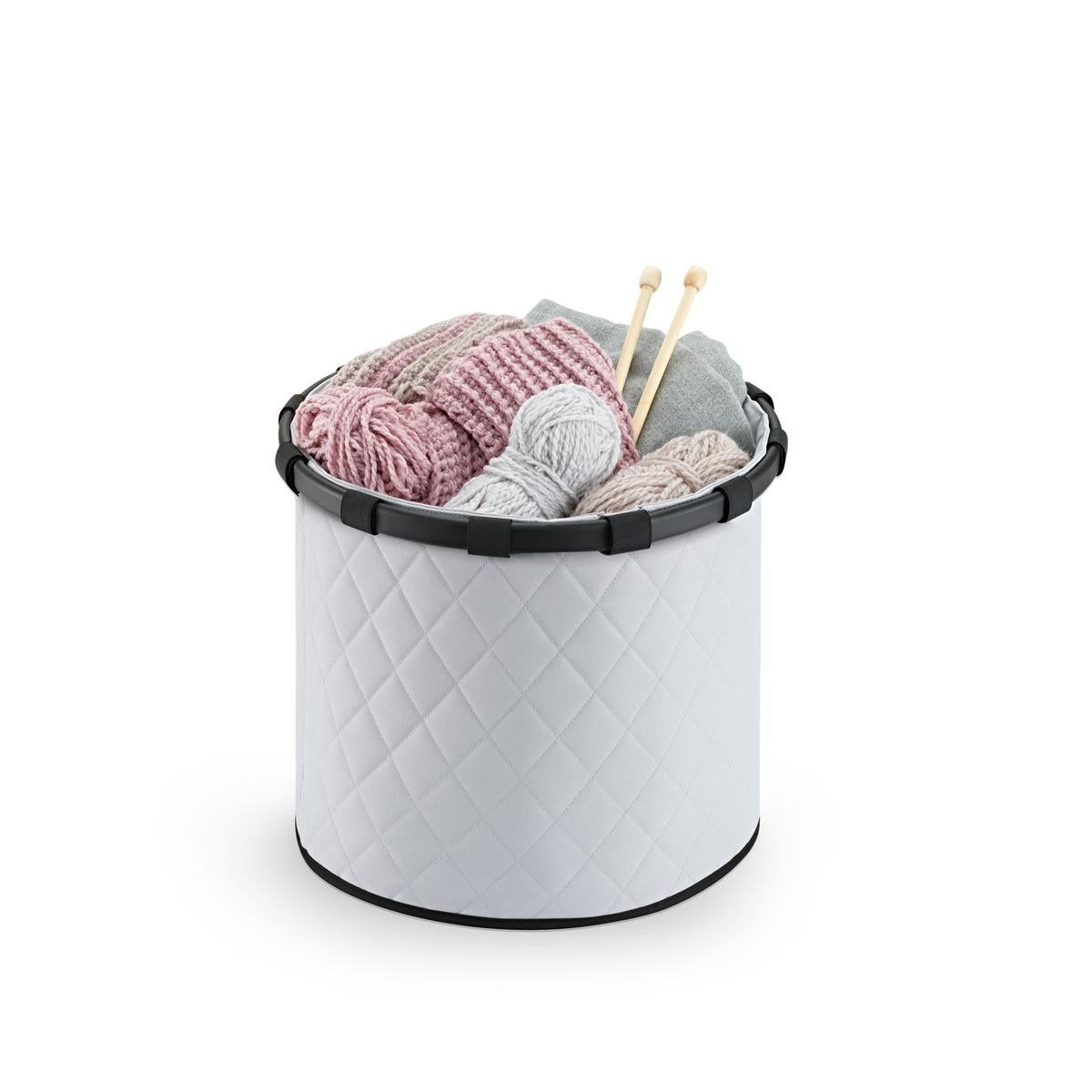 reisenthel homebasket M frame rhombus light grey Freisteller 7