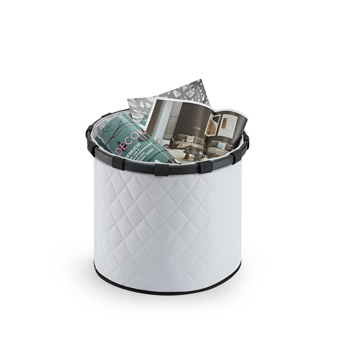 reisenthel homebasket M frame rhombus light grey Freisteller 8