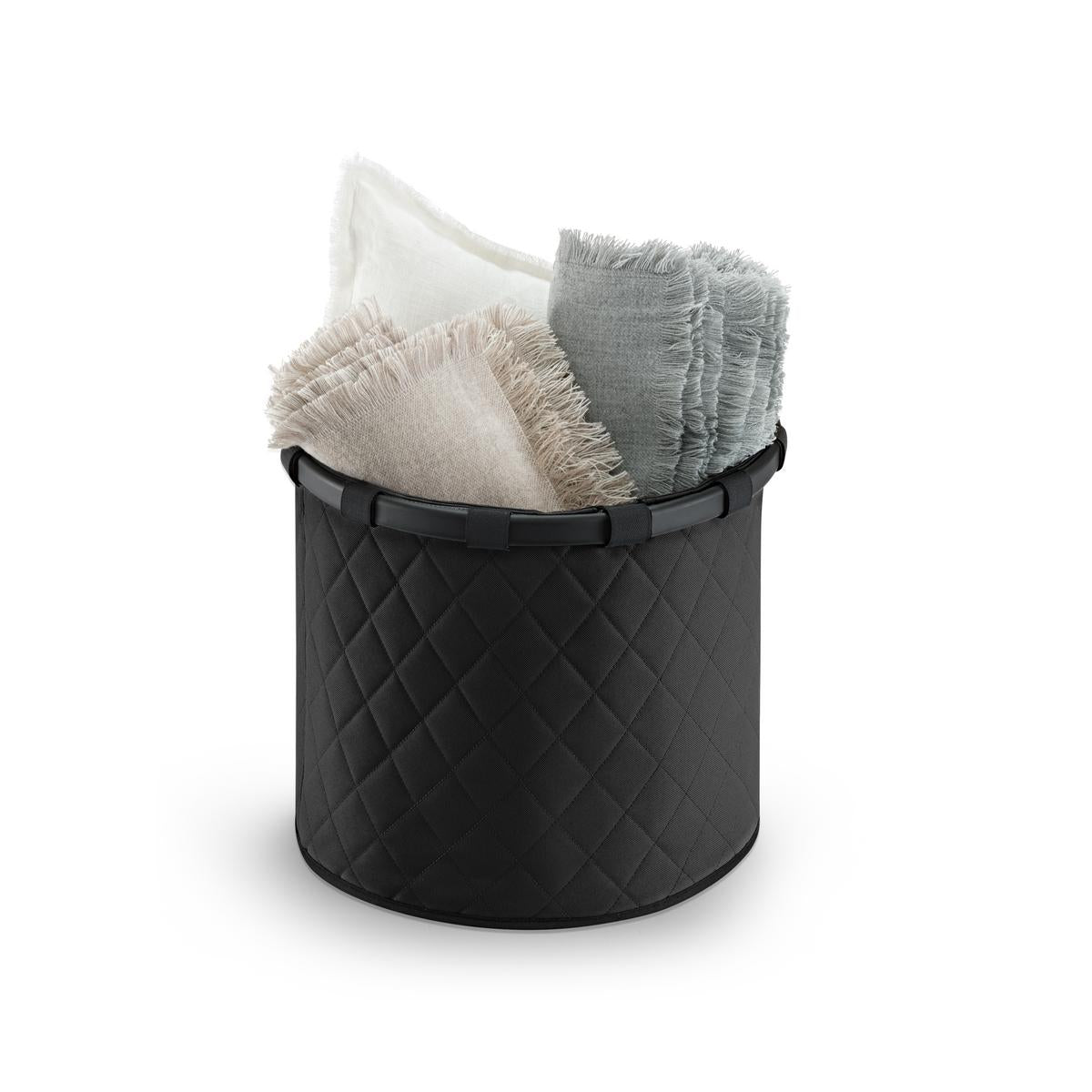 reisenthel homebasket M frame rhombus black Freisteller 4