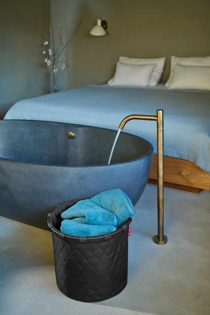 reisenthel homebasket M frame rhombus black Lifestyle 1