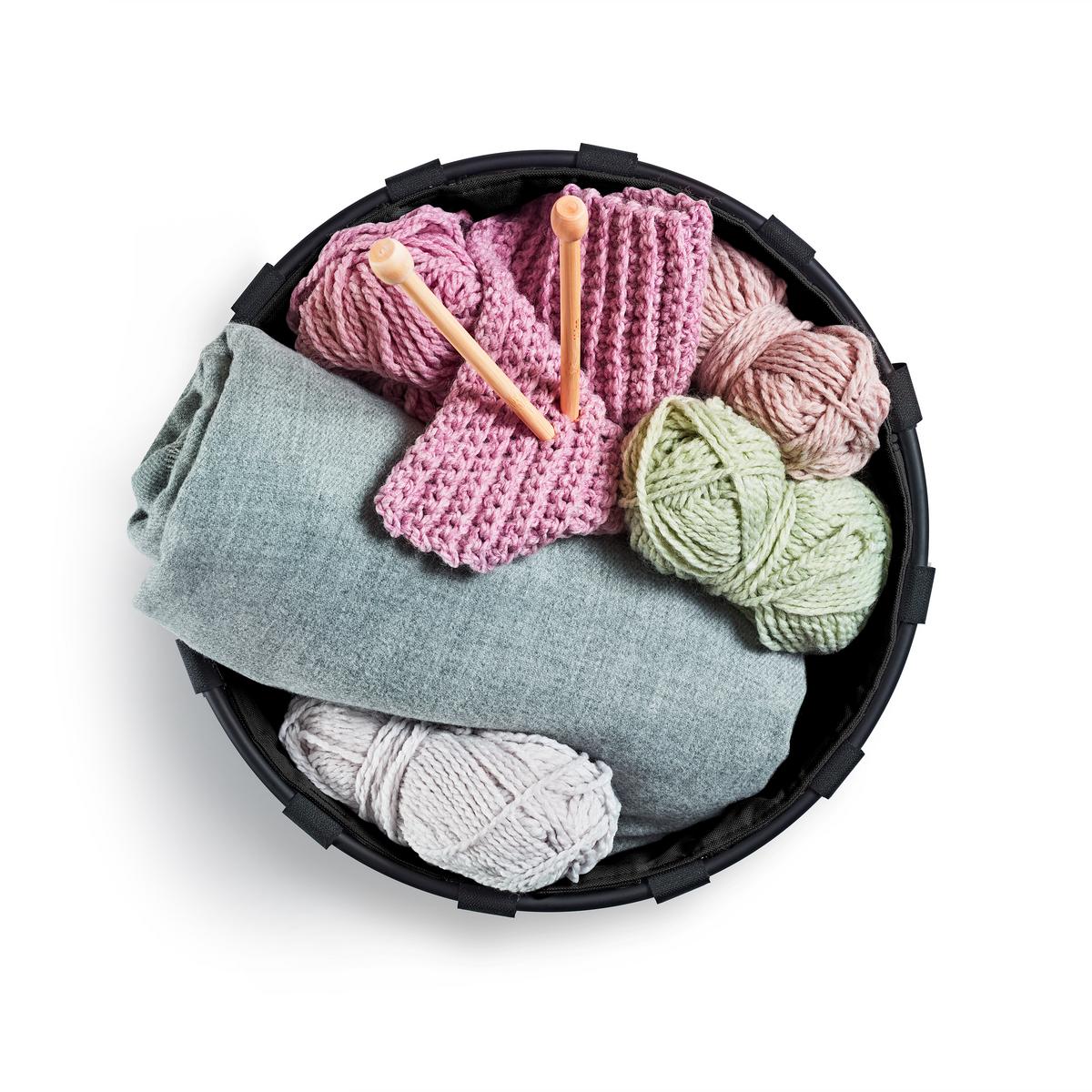 reisenthel homebasket L frame rhombus black Freisteller 7