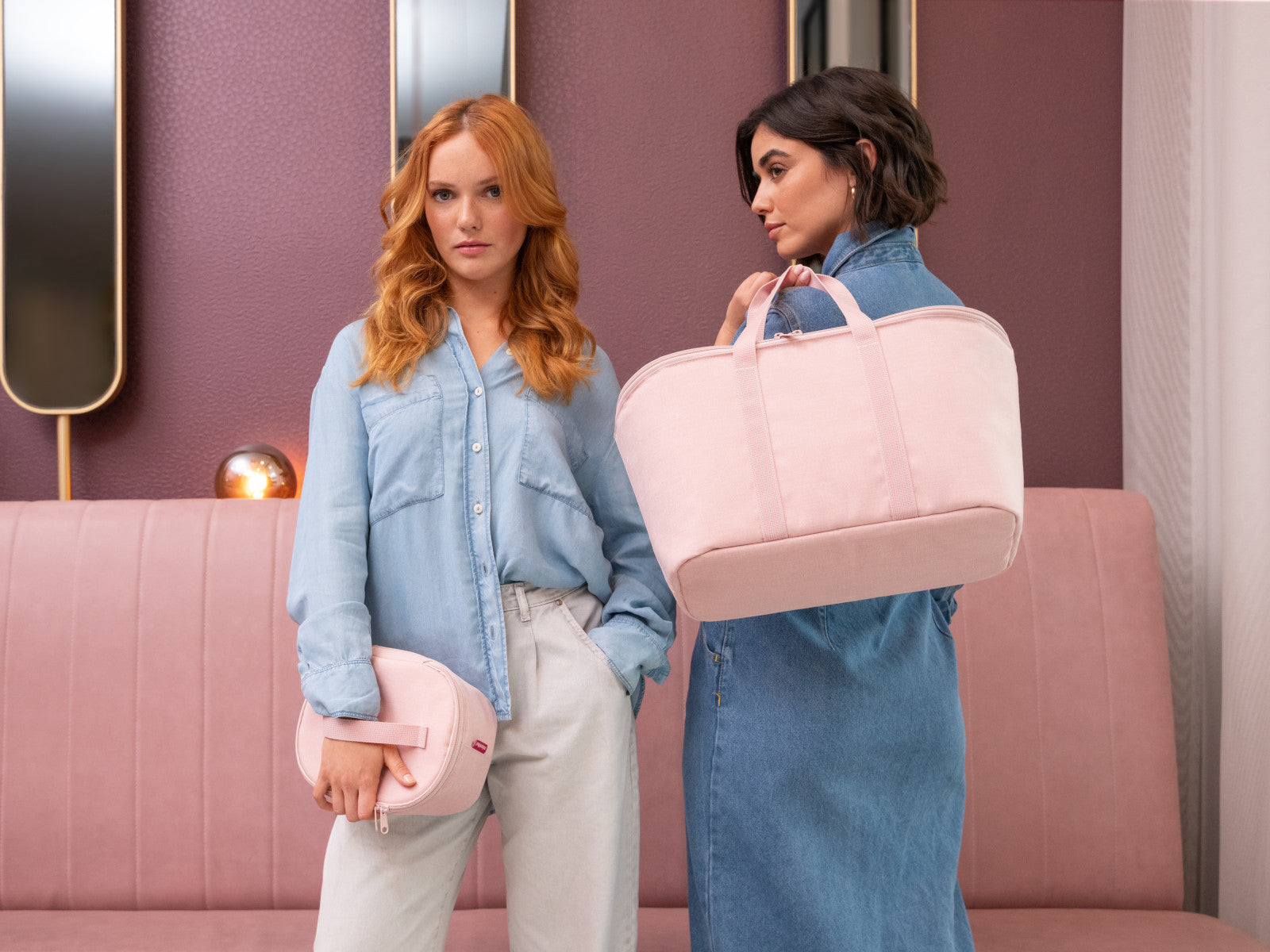 reisenthel coolerbag twist blush Lifestyle 2