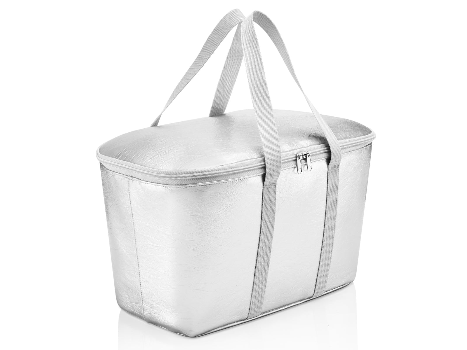 reisenthel coolerbag silver crackle Freisteller 2