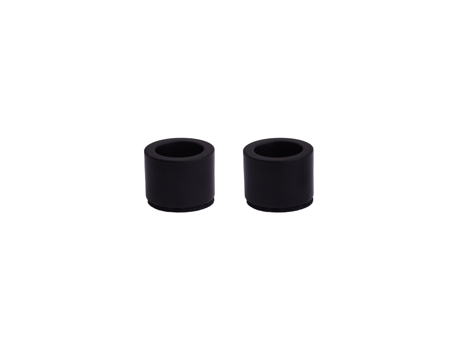 UYUNI LIGHTING Kerzenhalter schwarz 2erSet 2,3cm