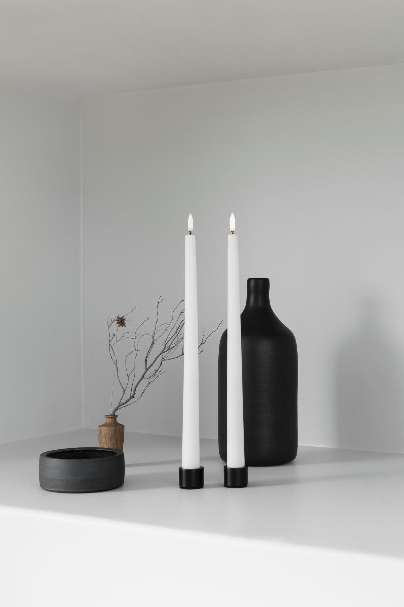 UYUNI LIGHTING Kerzenhalter schwarz 2erSet 2,3cm - Produktbild 3