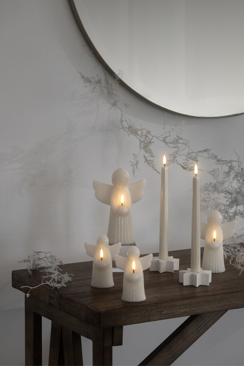 UYUNI LIGHTNING LED-Kerze Engel Smooth vanilla 12cm - Produktbild 4