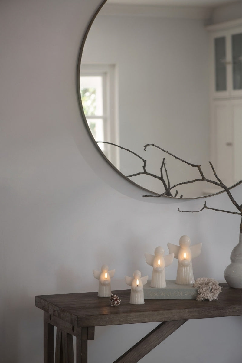 UYUNI LIGHTING LED-Kerze Engel Smooth vanilla 15,5cm - Produktbild 3