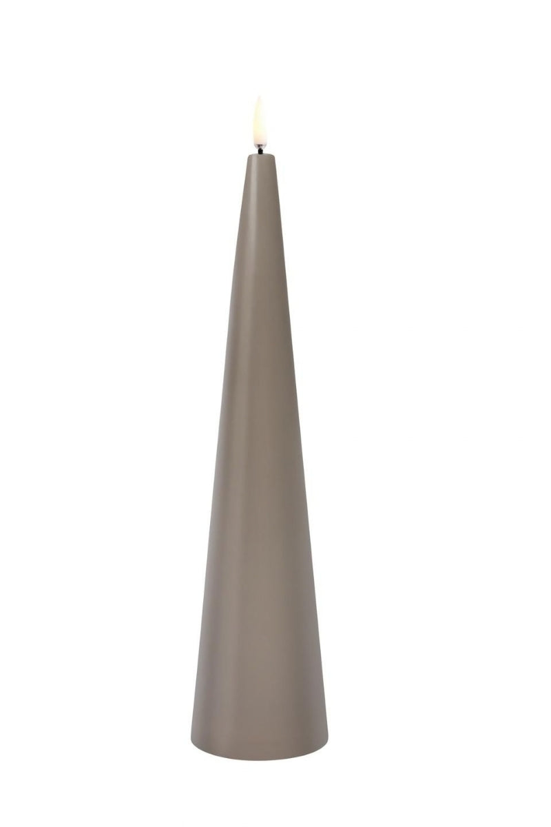 UYUNI LIGHTNING LED-Kerze Smooth sandstone 30cm - Produktbild 1