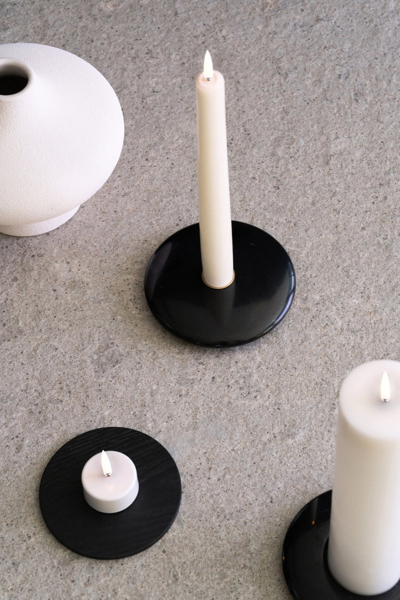 UYUNI LIGHTING LED-Teelicht 400 Plain sandstone 3,9x2,1cm - Produktbild 4