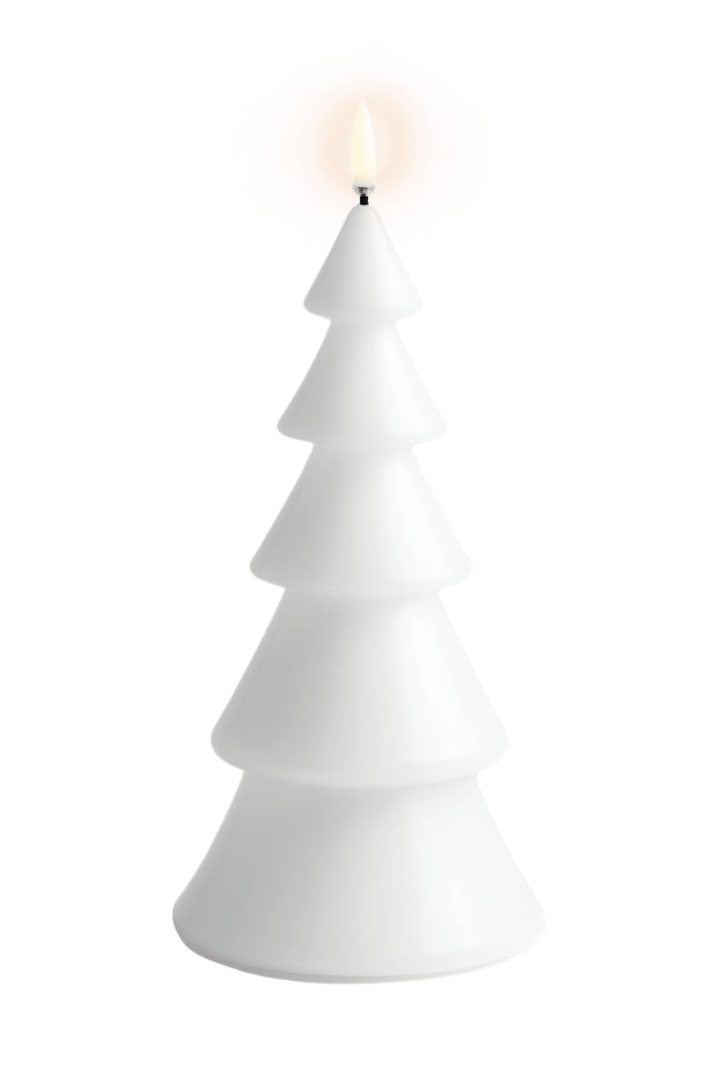 UYUNI LIGHTNING LED-Kerze Christmas tree Smooth nordic white 20cm - Produktbild 2