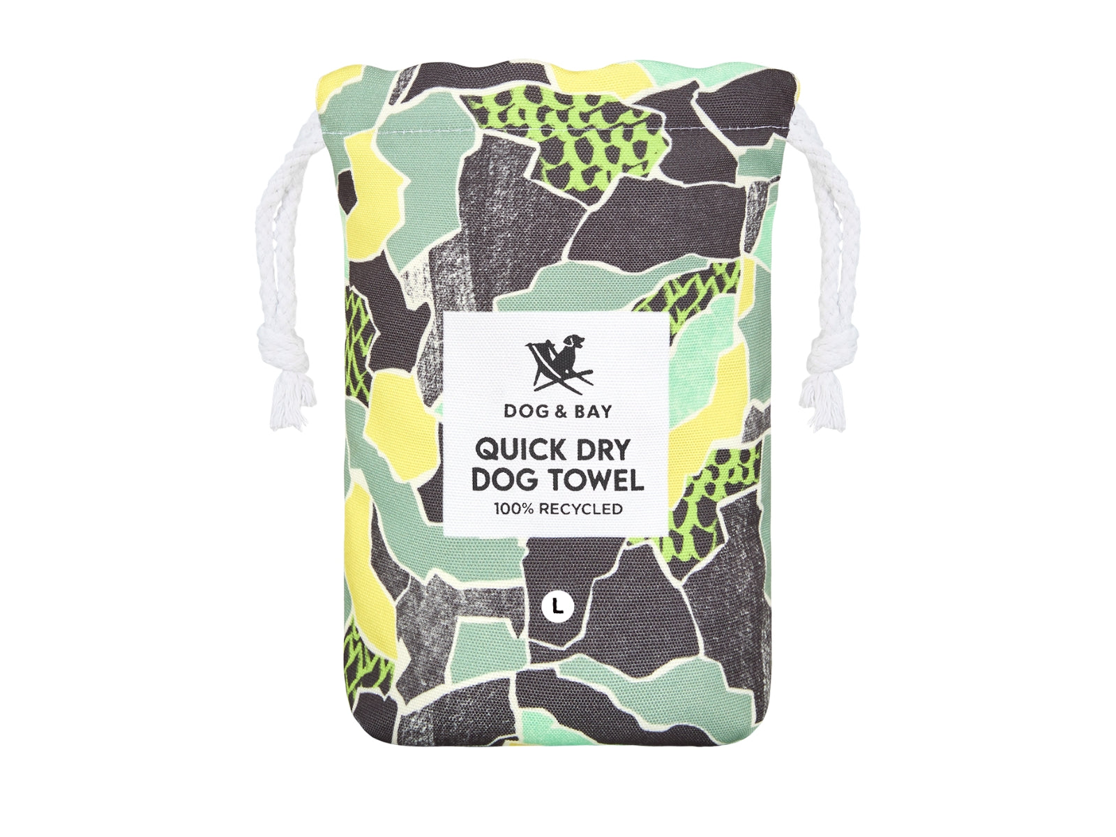 Dock & Bay Hundehandtuch L Undercover Walkies 120x70cm - Produktbild 2