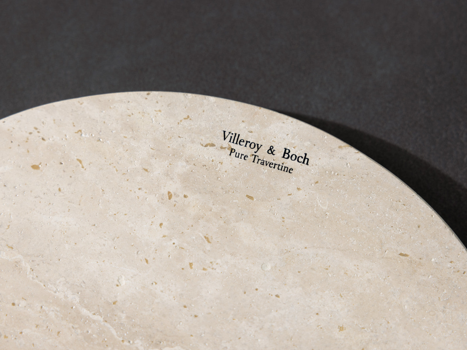 Villeroy & Boch Manufacture Travertine Servierteller 24,5cm Lifestyle 3