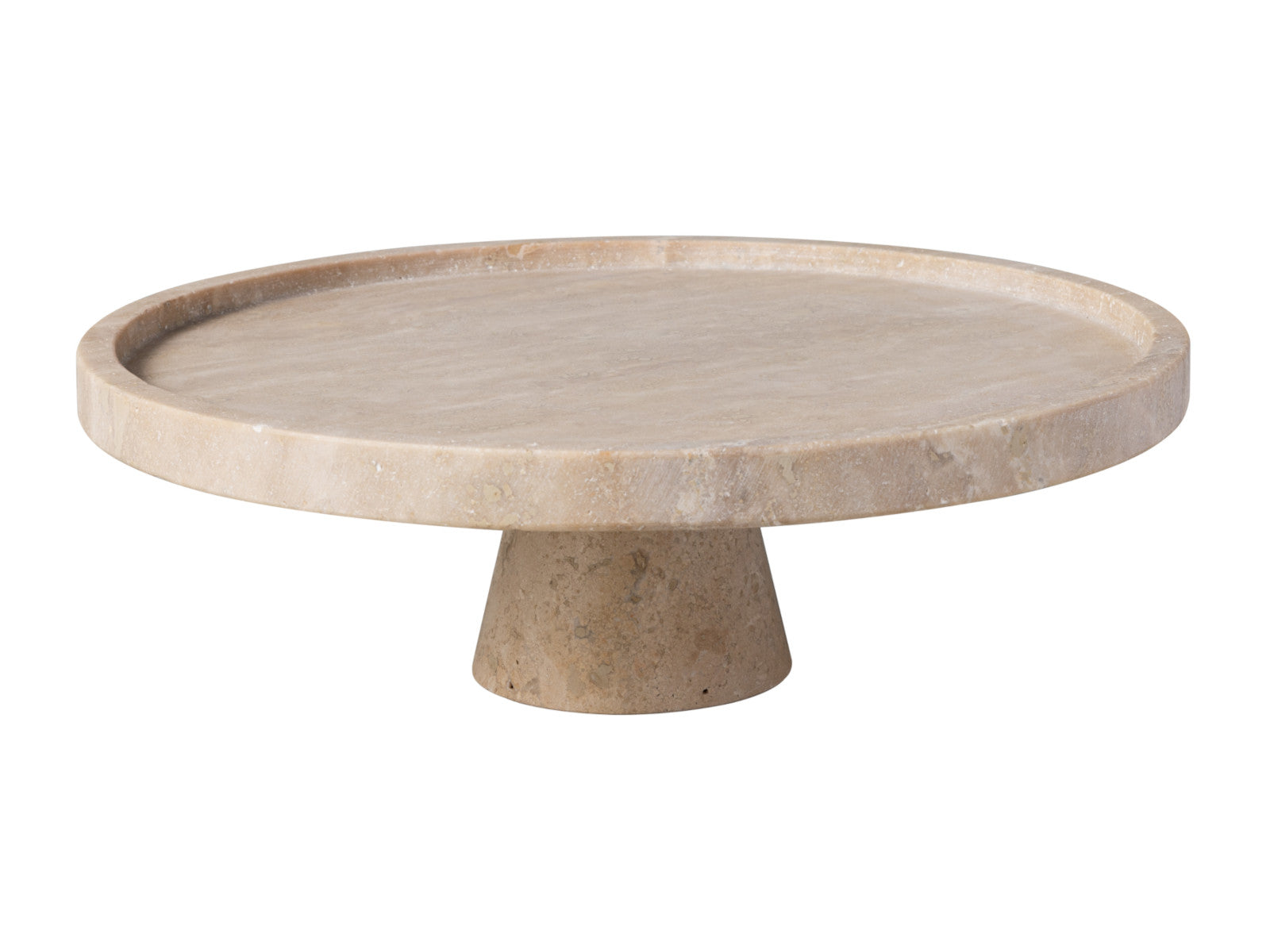 Villeroy & Boch Manufacture Travertine Servierschale mit Fuß 28x10cm Freisteller 1