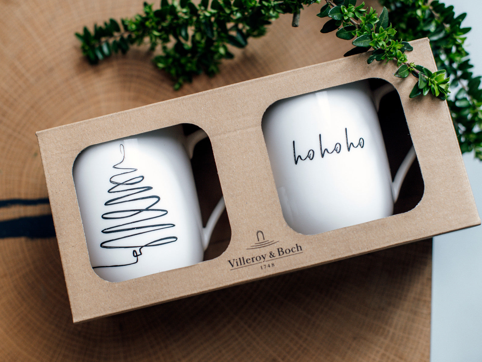 Villeroy & Boch Statement Henkelbecher Baum XMAS 0,29l Set 2tlg Lifestyle 4