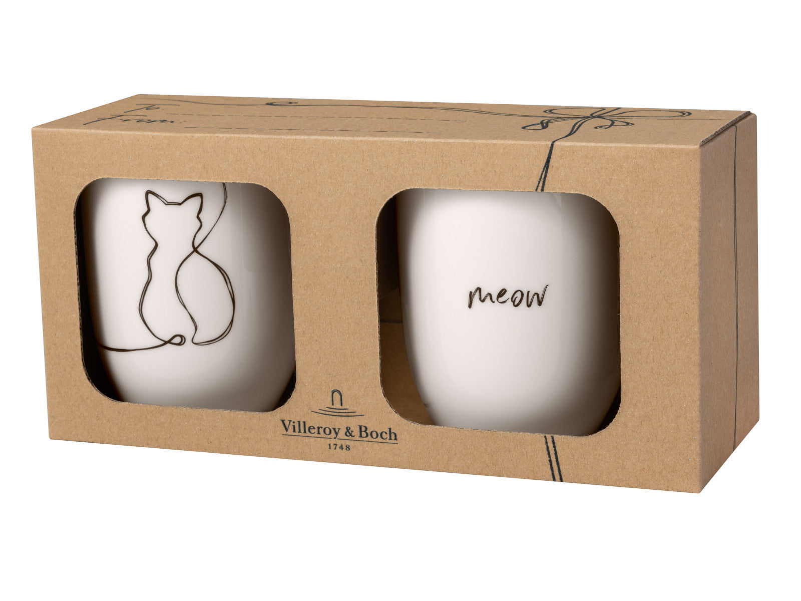 Villeroy & Boch Statement Cat Henkelbecher 0,29l Set 2tlg Freisteller 1