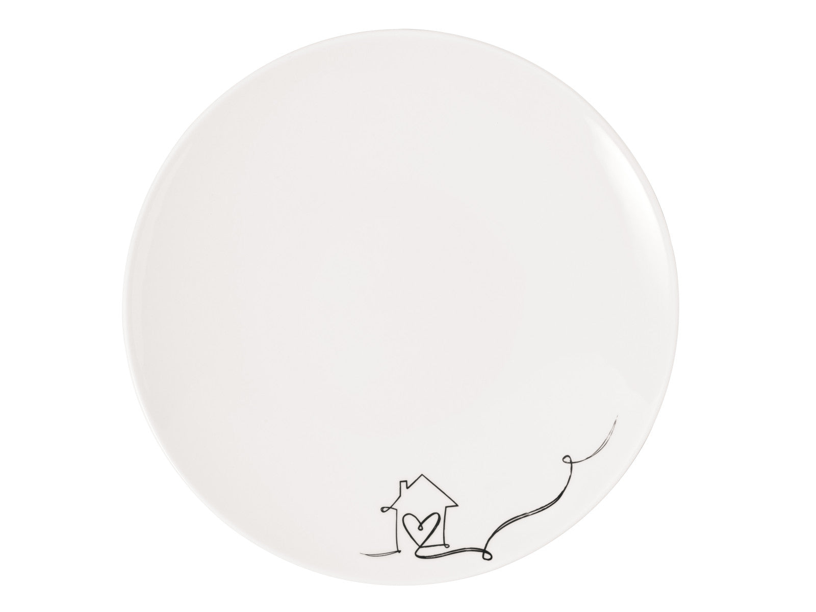 Villeroy & Boch Statement Lines Frühstücksteller Family 21cm Freisteller 