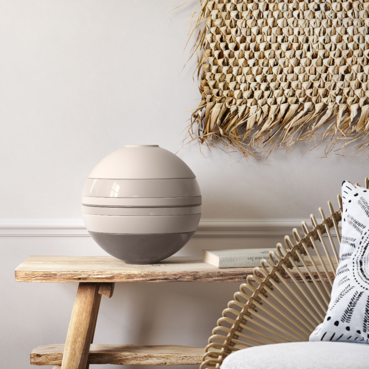 Villeroy & Boch La Boule pure beige Ø 24 cm Lifestyle 1