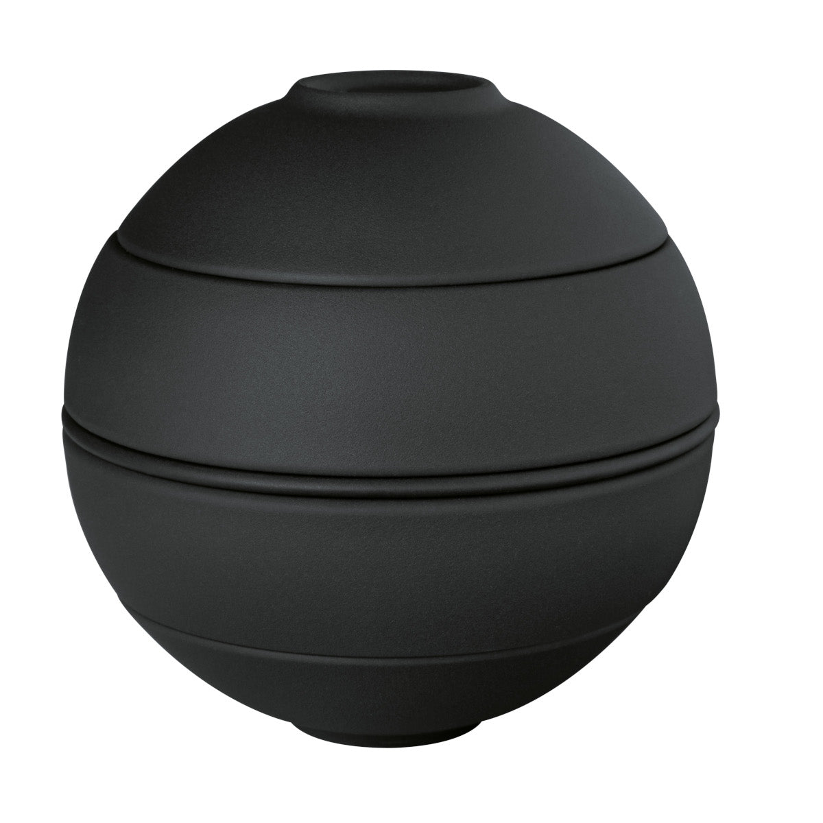 4003686440197 Villeroy & Boch Iconic La petite Boule black Ø14cm Freisteller 1