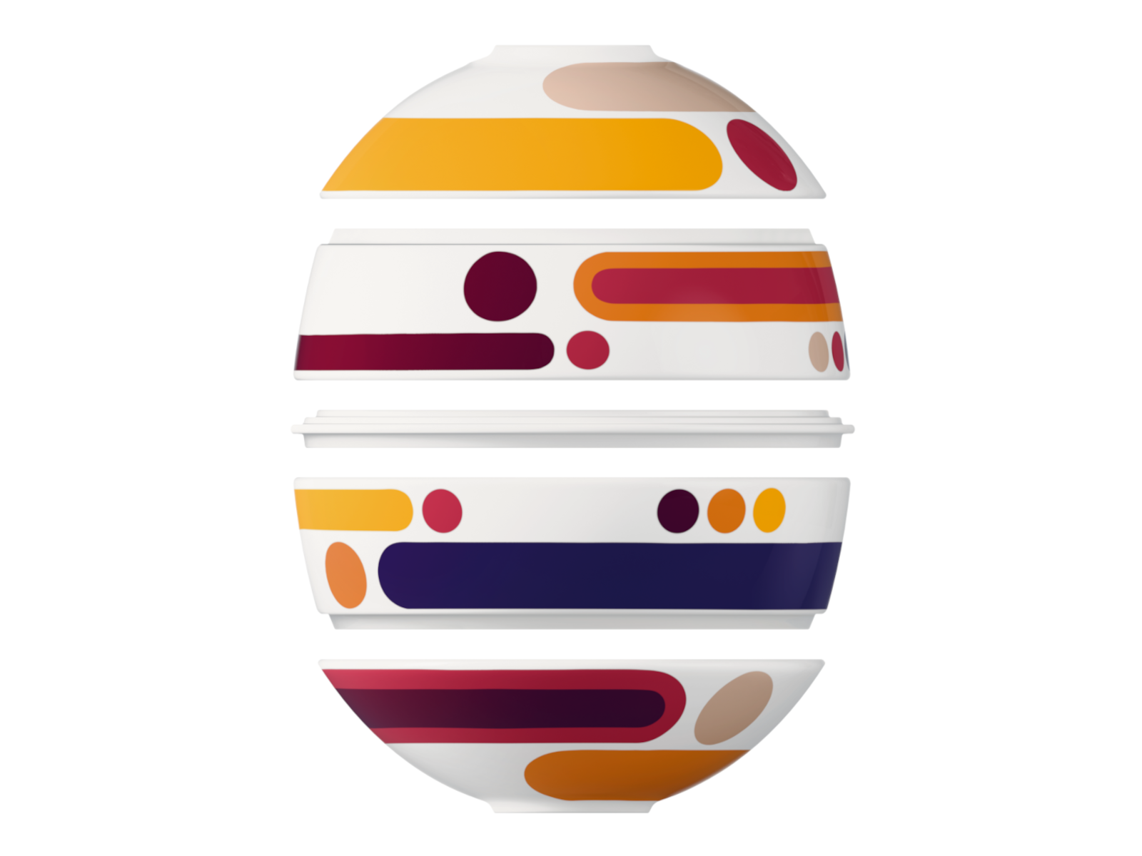 Villeroy & Boch Iconic La petite Boule Miami Ø14cm Freisteller 6