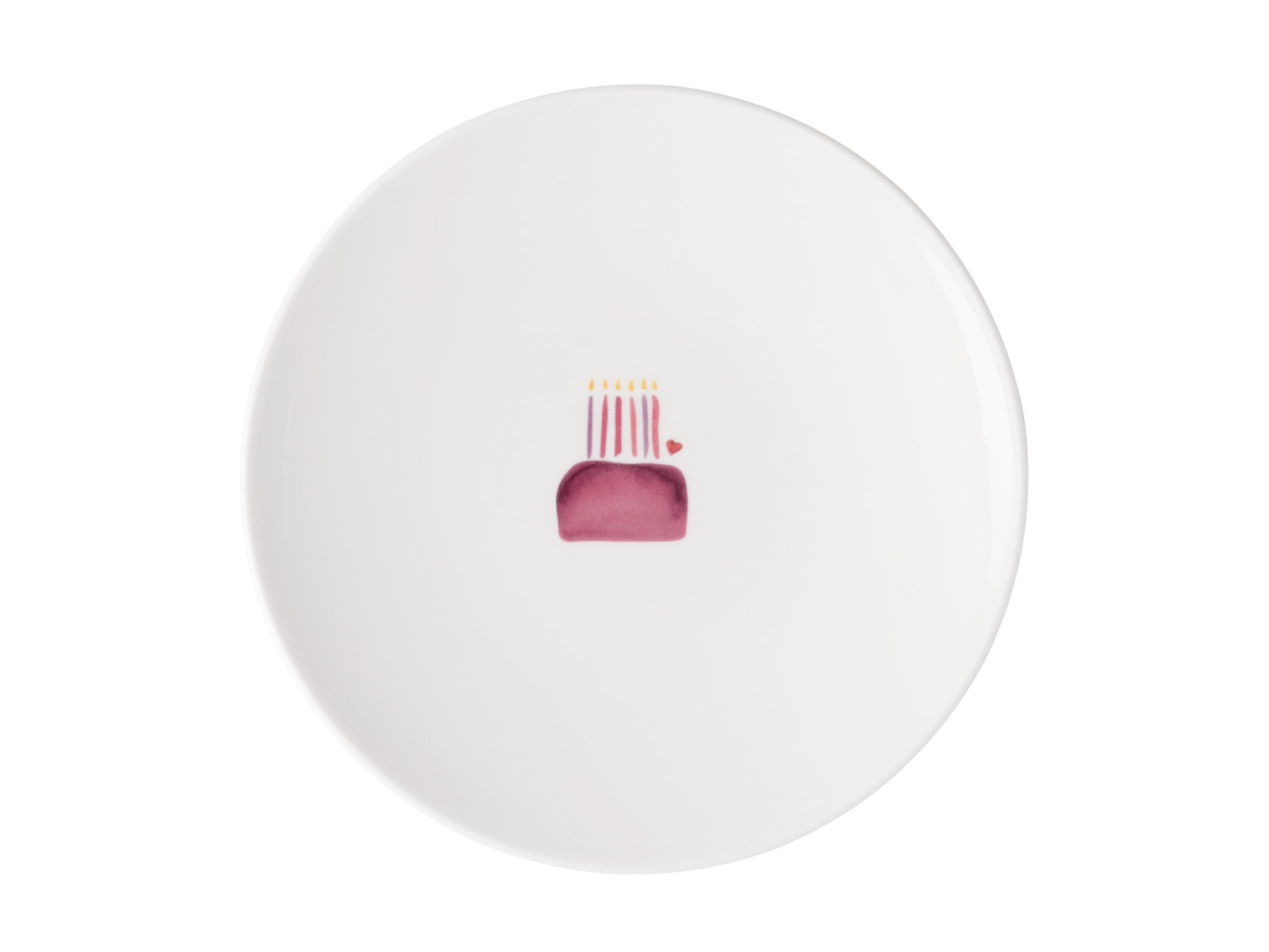 Villeroy & Boch With Love Frühstücksteller Happy Birthday 21cm Freisteller 