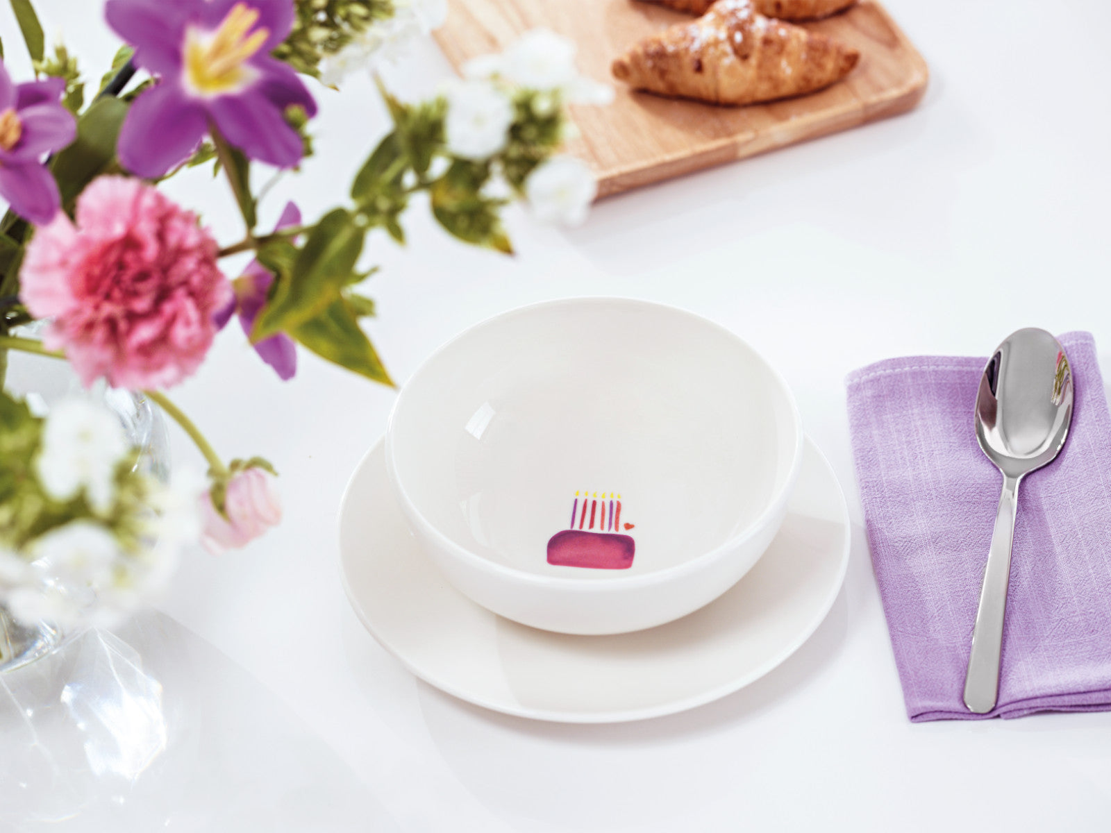 Villeroy & Boch With Love Müslischale Happy Birthday 16,9cm Lifestyle 1