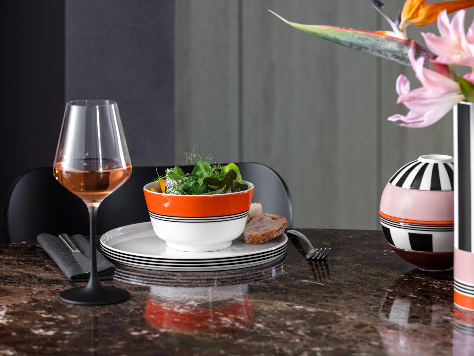 Villeroy & Boch Memphis Home Vase 24cm Lifestyle 3