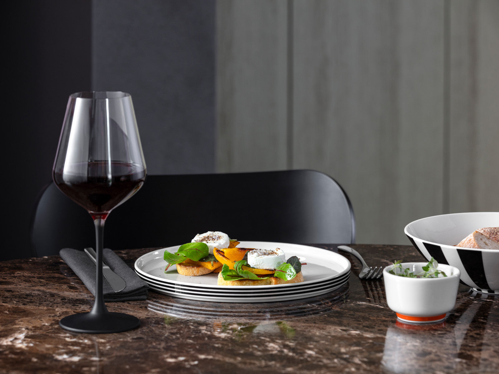 Villeroy & Boch Memphis Collection Speiseteller 24cm Lifestyle 2