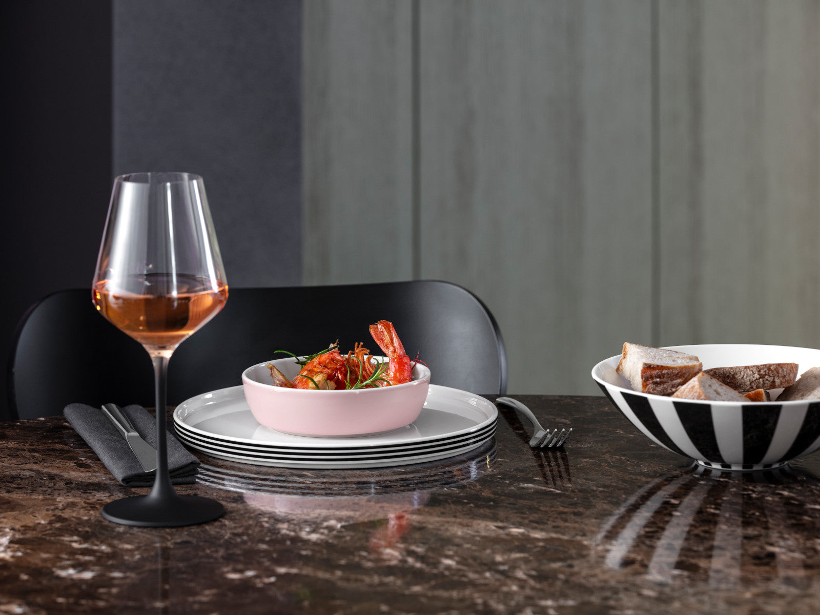 Villeroy & Boch Memphis Collection Speiseteller 24cm Lifestyle 1